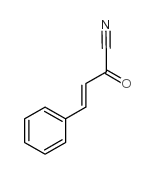 (E)-2-氧代-4-苯基-3-丁烯腈结构式
