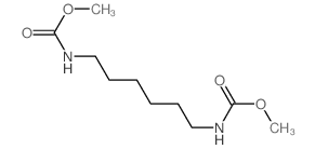 己烷-1,6-二基二氨基甲酸二甲酯结构式