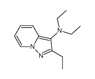 Pyrazolo[1,5-a]pyridin-3-amine, N,N,2-triethyl- (9CI)结构式