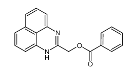 (2-perimidyl)methyl benzoate结构式