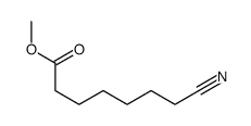 Heptanoic acid, 7-cyano-, methyl ester Structure