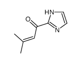 1-(1H-imidazol-2-yl)-3-methylbut-2-en-1-one Structure