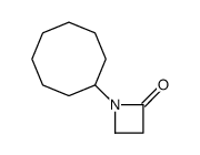 1-cyclooctylazetidin-2-one结构式