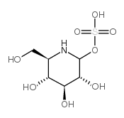 nojirimycin-1-sulfonic acid Structure