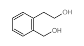 2-[2-(hydroxymethyl)phenyl]ethanol结构式