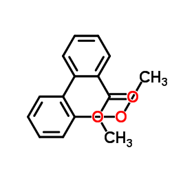 2-甲氧基-[1,1-联苯]-2-羧酸甲酯结构式