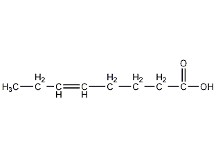 5-辛烯酸结构式