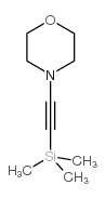 4-((三甲基甲硅烷基)乙炔基)吗啉结构式
