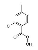 2-chloro-4-methylbenzenecarboperoxoic acid Structure