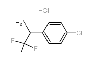 4-氯-α-三氟甲基苯甲胺盐酸盐结构式