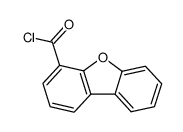 dibenzofuran carboxylic acid chloride Structure