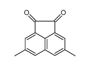 4,7-dimethylacenaphthylene-1,2-dione结构式