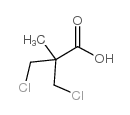 3-氯-2-(氯甲基)-2-甲基丙酸结构式