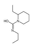 2-ethyl-N-propylpiperidine-1-carboxamide结构式