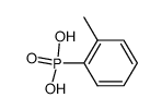 (2-methylphenyl)phosphonic acid Structure
