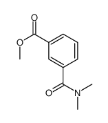 methyl 3-(dimethylcarbamoyl)benzoate Structure