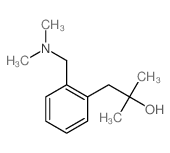 1-[2-(dimethylaminomethyl)phenyl]-2-methyl-propan-2-ol structure