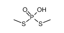 dimethyl phosphorodithioathe Structure