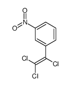 1-nitro-3-(1,2,2-trichloroethenyl)benzene Structure