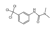 N-(3-trichloromethylphenyl)-N',N'-dimethylurea结构式