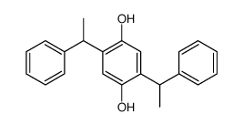 2,5-bis(1-phenylethyl)benzene-1,4-diol Structure