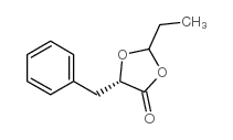 1,3-Dioxolan-4-one,2-ethyl-5-(phenylmethyl)-,(5S)-(9CI)结构式