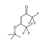 e-1,1,1,5,5,5-hexafluoro-4-(trimethylsiloxy)-3-pentene-2-one structure