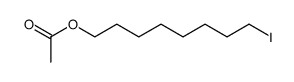 8-碘-1-辛醇乙酸酯结构式