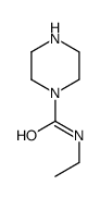 N-乙基-1-哌嗪羧酰胺结构式