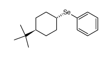 trans-1-phenylselenenyl-4-tert-butylcyclohexane结构式
