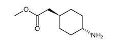 methyl 2-((1r,4r)-4-aminocyclohexyl)acetate Structure