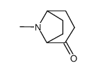 8-甲基-8-氮杂双环[3.2.1]辛-2-酮结构式