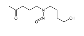 N-(4-hydroxypentyl)-N-(4-oxopentyl)nitrous amide结构式