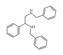 N,N-dibenzyl-1-phenyl-ethane-1,2-diamine结构式