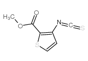 3-异硫氰基噻吩-2-羧酸甲酯结构式