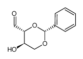 2,4-O-苄叉-D-赤藓糖结构式