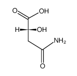 D-β-malamic acid Structure