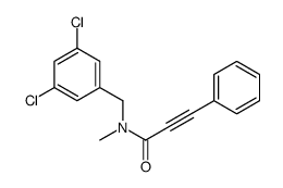 N-[(3,5-dichlorophenyl)methyl]-N-methyl-3-phenylprop-2-ynamide Structure