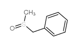 methylsulfinylmethylbenzene Structure