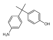 4-[2-(4-aminophenyl)propan-2-yl]phenol Structure