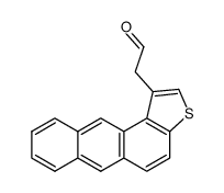 2-(anthra[2,1-b]thiophen-1-yl)acetaldehyde结构式
