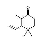 3-ethenyl-2,4,4-trimethylcyclohex-2-en-1-one Structure