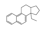14-ethyl-12,13,14,15,16,17-hexahydro-11H-cyclopenta[a]phenanthrene结构式