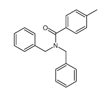 N,N-dibenzyl-4-methylbenzamide结构式