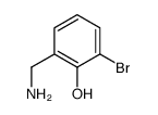 2-(aminomethyl)-6-bromophenol Structure