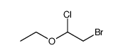 Ethane, 2-bromo-1-chloro-1-ethoxy结构式