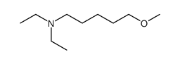 1-Pentanamine, N,N-diethyl-5-methoxy结构式