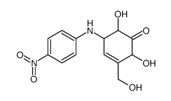 N-(4-nitrophenyl)valienamine structure