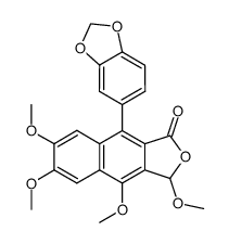 cleistanone monomethyl ether Structure