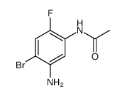 Acetamide, N-(5-amino-4-bromo-2-fluorophenyl) Structure